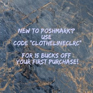 FREE $15 FOR NEW USERS! JUST USE THE CODE CLOTHELINECLRC